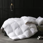 Apsmile Luxurious Feathers Down Full Queen Duvet Insert Comforter, White. Fixed Price $70.99.