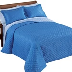 Reversible Bedspread By Collections Etc., Chocolate/tan, Full. Fixed Price $54.99.
