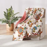 Levtex Home - Clementine Quilted Throw 50X60IN. 50X60, Orange. Fixed Price $66.99.