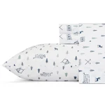 Eddie Bauer - Twin Set, Cotton Percale Bed Sheets, Crisp Cool. Fixed Price $40.24.