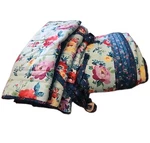 Pioneer Woman Sweet Romance Reversible Floral 5PC Set King Quilt & 4 Lg. Shams. Fixed Price $125.00.