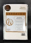 Superior Brand Luxury 100% Cotton Flannel Standard Pillowcase Set Of 2 White New. Fixed Price $12.00.