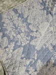 Pottery Barn Kravet Heirloom Damask Reversible King Quilt. Fixed Price $165.00.