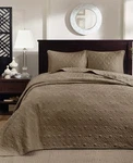 Madison Park Quebec Quilted 3-PC. Bedspread Set, King-mocha T4104121. Fixed Price $118.95.