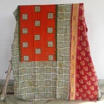 1 Pc Vintage Indian Kantha Throw Single Quilt Handmade Blanket Rally Gudari. Fixed Price $35.56.