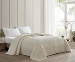 Beatrice Home Fashions Channel Chenille Bedspread, Queen, Ivory. Fixed Price $65.74.