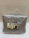 Serenta Damask Oversized 4-PIECE Bedspread Set Ash Gray 110 X 120 Queen. Fixed Price $72.99.