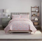 Traditions By Waverly 3PC Speckle Coral Quilt & Shams Set King Nip. Fixed Price $99.99.