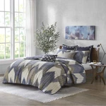 Ink+ivy Reversible Cotton Quilt-luxury Double Sided Stitching Full/queen 87 X92. Fixed Price $47.11.