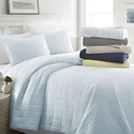 Linen Market 3 Piece Pale Blue Quilt Queen Size Set - Lightweight Bedsp.... Fixed Price $69.17.