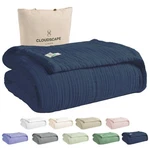 Muslin Blanket King 92 X108 100% Cotton Breathable Cloudscape Layer Adults Gauze. Fixed Price $179.99.