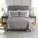 Croft & Barrow Sarah Reversible Cotton Quilt Or Sham, Black. Fixed Price $24.99.