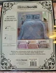 Better Trends Ruffle Chenille Queen Bedspread Pink. Fixed Price $49.99.