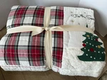 Pottery Barn Kids Classic Santa Christmas Quilt Full Queen. Fixed Price $149.00.