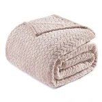 Exclusivo Mezcla Fleece Twin Size Blanket For Bed, 90X66 Inches Soft Cozy Jac.... Fixed Price $35.18.
