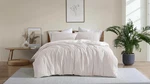 Ardor Boudoir Frankie Stripe Quilt Cover Set (natural) - Queen. Fixed Price $86.51.