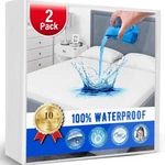 Artivestion Mattress Protector, Waterproof Cover - Twin, White. Fixed Price $41.58.