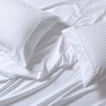 Sheetsnthings Damask Stripes 650-THREAD-COUNT Cotton-blend 4PC Full Bed Sheet.... Fixed Price $92.22.