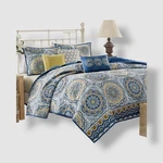 Madison Park Blue Tangiers 6-PC. Quilt Set, Full/queen Size. Fixed Price $78.30.