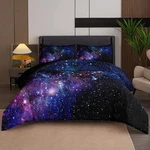 Tailor Shop 5 Pieces Galaxy Comforter Set Full Size Space Blue And Purple Starry. Fixed Price $112.84.