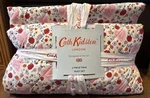 New Cath Kidston London 2 Pc Twin Quilt & Sham Set Floral Hearts Pink Red Multi. Fixed Price $55.00.