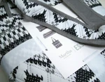 Martha Stewart Reversible Gray Black Fair Isle King Quilt 2 Shams New. Fixed Price $40.70.