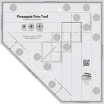 Creative Grids Pineapple Trim Tool Quilt Ruler CGRJAW3 Non-slip Acrylic Template. Fixed Price $20.09.
