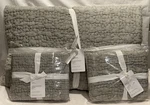 Pottery Barn Linen Garment Wash Quilt Sea Glass Full / Queen + 2 Euro Shams New. Fixed Price $324.95.