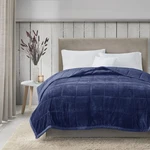 Madison Park MP51-6382 Coleman Cozy Reversible Blanket, Luxury Plush Down, King. Fixed Price $83.99.