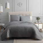 Riverbrook Home 3PC Full/queen Moonstone Quilt Bedding Set Dark Gray. Fixed Price $24.99.