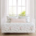 Laura Ashley Home - Daybed Set Lightweight Bedding With Matching Shams & Pill.... Fixed Price $93.79.