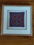 The Amish Heritage Collection Double Wedding Ring Miniature Quilt Designed By. Fixed Price $54.89.