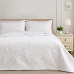 Exclusivo Mezcla California King Quilt Bedding (112''X104''), White. Fixed Price $75.25.