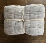 Pottery Barn Cloud Linen King /cal Quilt Gray- New!. Fixed Price $170.00.