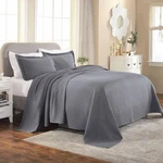 Superior Basketweave Cotton 3 Piece Bedspread Set, Home Decor, Decorative. Fixed Price $124.95.