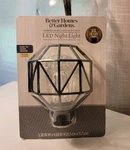 Better Homes & Gardens Led Night Light Geometric Design Sensing 5 B17. Fixed Price $11.99.
