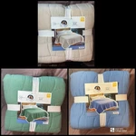 Mainstays Becky & Alejandra Soft Textured Quilt F/q Choose Blue Beige Or Green. Fixed Price $22.99.