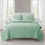 King Coastal Beach Starfish Seashell Seahorse Light Green Teal Quilt Set. Fixed Price $90.94.