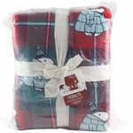 Berkshire Peanuts Snoopy Puffer Coat Throw Full Queen Blanket 90" X Plaid. Fixed Price $64.95.