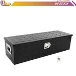39"X13"X10" Black Aluminum Pickup Truck Trunk Bed Tool Box Trailer Storage. Fixed Price $103.17.
