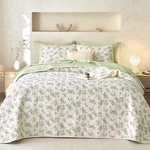 Pastoral,rose Patterned,reversible Lightweight Bedspread Set - Gg Home. Fixed Price $35.99.