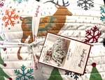 Levtex Tinsel Festive Forest Reversible 3-PC. Quilt Set, Full/queen White $220. Fixed Price $76.50.