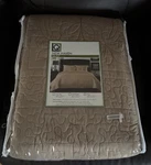 Living Quarters Haven King Quilt 102 X 90 Beige Color Machine Wash. Fixed Price $40.00.