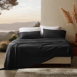 Sleep Zone Sheets Set - 4 Piece Bedding Jersey Knit King, Black. Fixed Price $67.99.