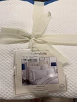 Southern Living Channing Matelasse Coverlet W/shams 3 Piece King White $249 Nwt. Fixed Price $90.00.