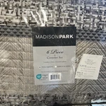 Madison Park Rhapsody 6-PC. Quilt/coverlet Set, Full/queen, Gray. Fixed Price $78.99.