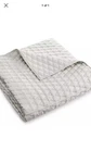 New Hotel Collection Keystone Pewter Silver Queen Coverlet + 2 Shams, Msrp $580. Fixed Price $299.00.