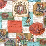 Bicentennial Hancock Fabric Twin Coverlet Bedspread 72X82 Custom Colonial 1776. Fixed Price $38.98.