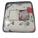 Lenox Butterfly Meadow Christmas 3 Piece King Size Quilt Set With 2 Shams New. Fixed Price $152.99.