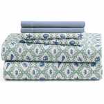 Caribbean Joe 6-PC Sheet Set, Cooling Pillowcases, 12" Deep Pockets. Fixed Price $65.03.